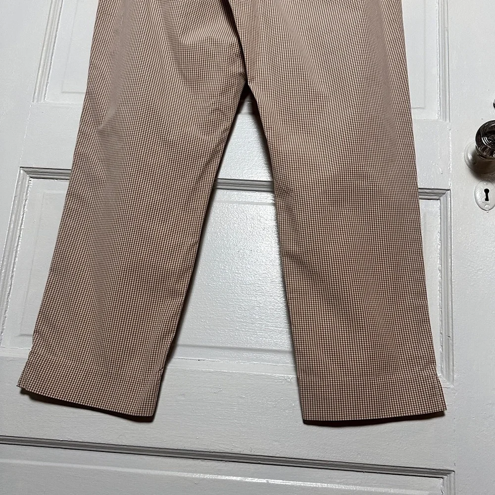 3/$20💥 Talbots‎ Signature Ankle Pants Plaid Chinos Cotton Preppy Preppy 8